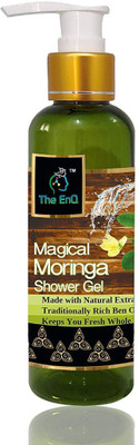 

The EnQ Magical Moringa Shower Gel With Organic Moringa Extract Refreshing Shower Gel for Healthy and Glowing Skin No Parabens 200 ml(200 ml)