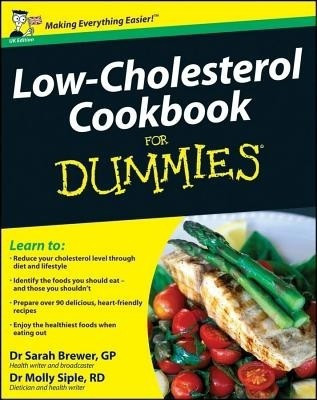 Low-Cholesterol Cookbook For Dummies, UK Edition(English, Paperback, Brewer Sarah)