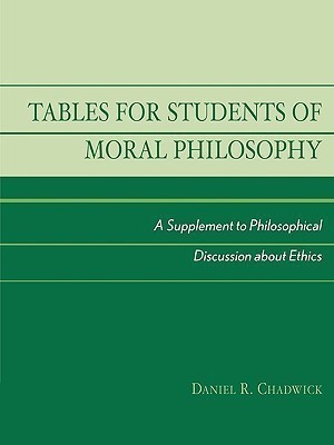 Tables for Students of Moral Philosophy(English, Paperback, Chadwick Daniel R.)