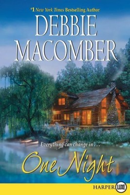 One Night Large Print(English, Paperback, Macomber Debbie)