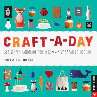 Craft-A-Day 2018 Day-to-Day Calendar(English, Calendar, Goldschadt Sarah)
