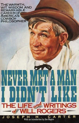 Never Met a Man I Didn't Like(English, Paperback, Carter Joseph H)
