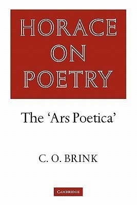Horace on Poetry(English, Paperback, Brink C. O.)