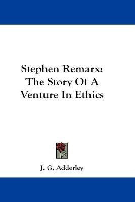 Stephen Remarx(English, Paperback, Adderley J G)