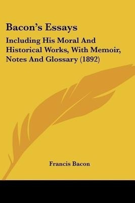 Bacon's Essays(English, Paperback, Bacon Francis)