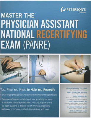 Master the Physician Assistant National Recertifying Exam (PANRE)(English, Paperback, unknown)