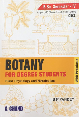 Botany for Degree Students, B.Sc. Semester - IV(English, Paperback, Pandey B. P.)