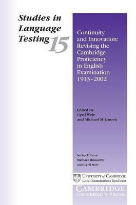 Continuity and Innovation(English, Paperback, University of Cambridge Local Examinations Syndicate)