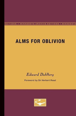 Alms for Oblivion(English, Paperback, Dahlberg Edward)