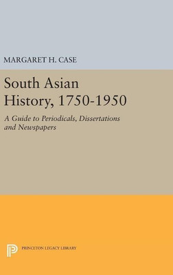 South Asian History, 1750-1950(English, Hardcover, Case Margaret)