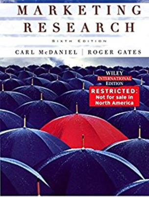 Marketing Research: WITH SPSS 11.0(English, Hardcover, McDaniel Carl Prof)