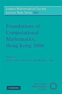 Foundations of Computational Mathematics, Hong Kong 2008(English, Paperback, unknown)