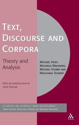 Text, Discourse and Corpora(English, Hardcover, Hoey Michael Professor)