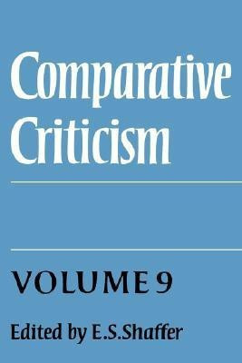 Comparative Criticism: Volume 9, Cultural Perceptions and Literary Values(English, Hardcover, unknown)