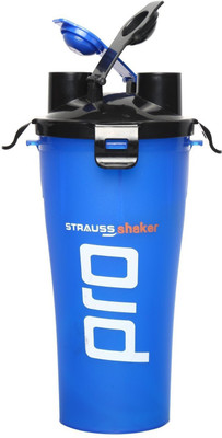 

Strauss Dual Pro 700 ml Shaker(Pack of 1, Blue)