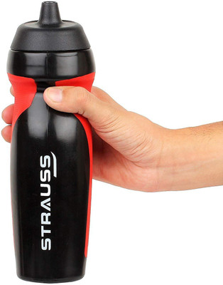 

Strauss Sports 600 ml Sipper(Pack of 1, Red, Black), Black;red