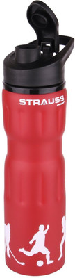 

Strauss ST-09 Stainless- Steel 750 ml Sipper(Pack of 1, Red)