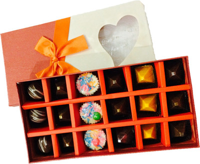 

Expelite White Cuppie Truffle Mango 18 chocolate box Truffles(400 g)