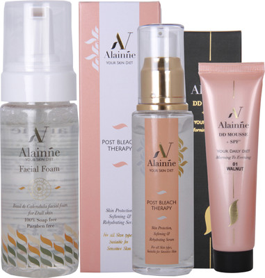 

Alainne DD-Mousse Morning to Evening Care Pack(Set of 3)