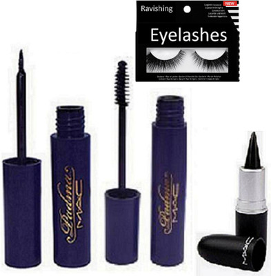 

ravishing Eyelashes, Stick Kajal, Padma Eyeliner, Mascara(Set of 4)