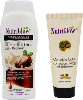 

NutriGlow Combo of CC Cream And Body lotion(Set of 1)