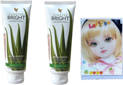 

Forever Living Aloe Vera BrightToothgel (260 g) with pocket mirror {SET3}(Set of 3)