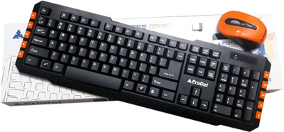 

ProDot Majestic Basket Designer/ Sleek Multimedia Wireless Keyboard With Durable Glossy Mouse TLC-107+145 2.4Ghz Combo Set