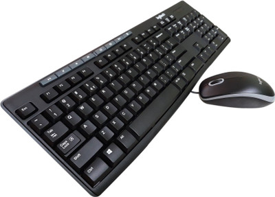 

Logitech MAJESTIC BASKET Multi-Media corded Keyboard & Mouse - MK200 Combo Set