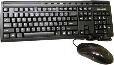 

Gigabyte MAJESTIC BASKET Elegant Slim Multi-Media Keyboard and Mouse GK-KM6150 Combo Set