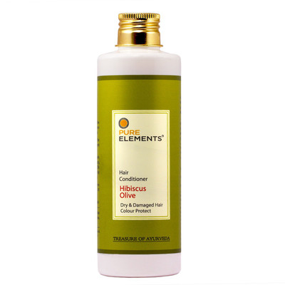 

Pure Elements Hibiscus Olive Colour Protect Conditioner for Dry / Damaged Hair(200 g)
