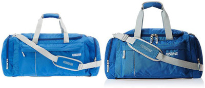 

American Tourister (Expandable) X-BAGS CASUAL2 DUFF 55CM-65CM BLUE Travel Duffel Bag(Blue)