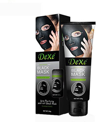 

Dexe Acne Purifying & Deep Cleansing Black Head Removal Charcoal Mask for Men & Women (240ml)Pack Of 2(240 g)