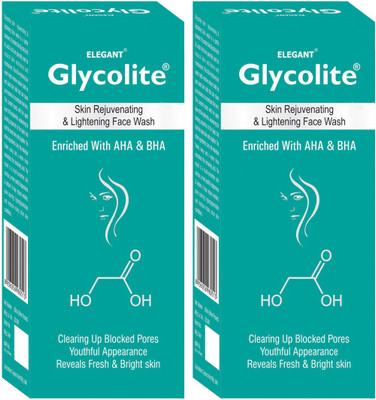 

Elegant Glycolite Skin Rejuvenating & Lightening Face Wash(120 ml)