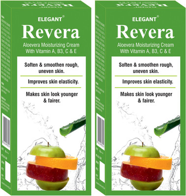 

Elegant Revera Aloevera Moisturizing Cream Face Wash(120 ml)