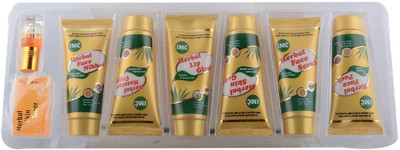 

IMC Chemical Free Herbal Aloe Facial Kit 700 g (Set of 8) 700 g(Set of 8)