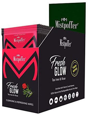 

Mistpoffer Fresh Glow Wet Wipes Twin Pack(Pack of 100)