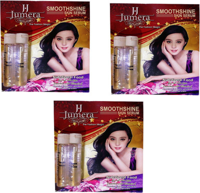 

J.J JUMERA JUMERA SMOOTH SHINE SKIN SERUM FOR WOMEN 10+10ML PACK OF 3(60)