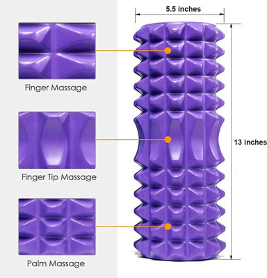 

Strauss Grid Foam Roller(Length 45 cm)