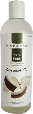 

Harappa Cold Pressed Coconut Oil for HAIR & SKIN Hair Oil(200 ml)