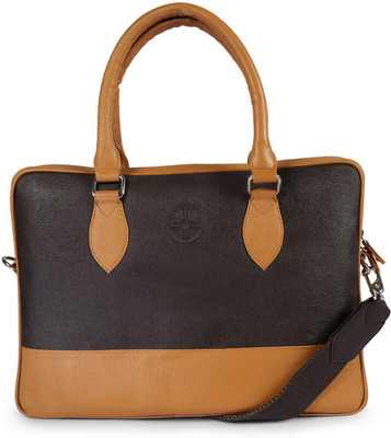 

JL Collections Messenger Bag(Beige, Brown)