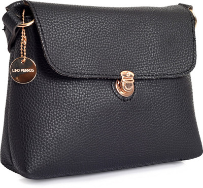 

Lino Perros Sling Bag(Black)