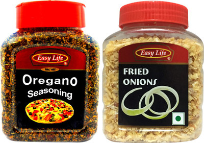 

Easy Life Combo of Oregano Seasoning 250g , Fried Onions 100g(350 g)