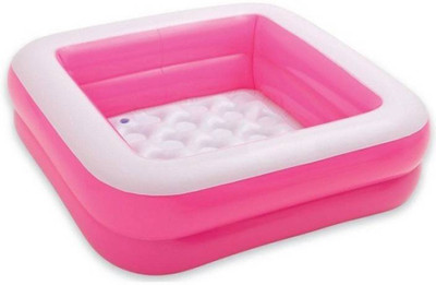 

BE YOU OWN LABEL PINK COLOR PLAY BOX POOL FOR KIDS Inflatable Pool(Pink)