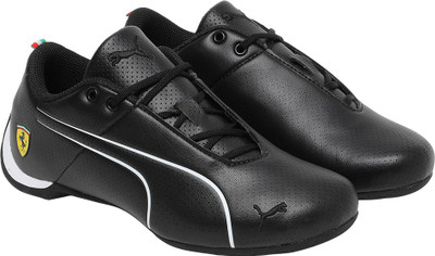 

Puma Boys & Girls Lace Riding Boots(Black, Black- white