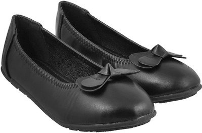 

Mochi Girls Slip on Ballerinas(Black, 11;black