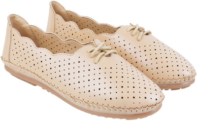

Mochi Girls Slip on Ballerinas(Beige, 20;beige
