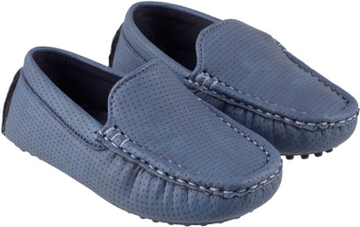 

Metro Boys Slip on Moccasins(Blue, 45;blue