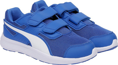 

Puma Boys & Girls Velcro Sneakers(Blue, Strong blue- white-ribbon red