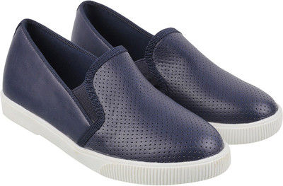 Metro Boys Slip on Casual Boots(Blue, 17;blue/navy