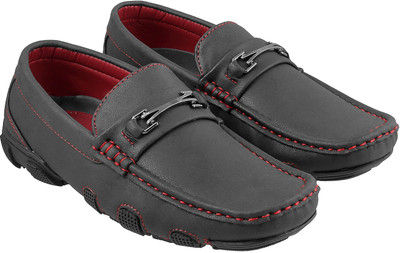 

Metro Boys Slip on Moccasins(Black, 11;black